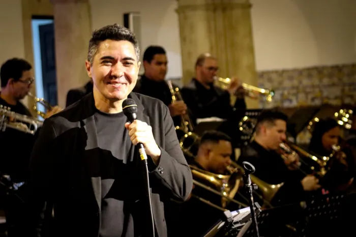 Túlio Melo e Big Band Rubacão Jazz apresentam clássicos de Elvis Presley e outros boleros