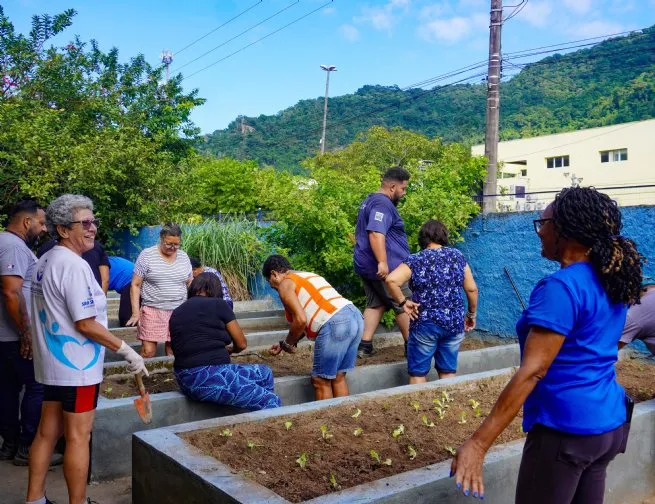 Prefeitura de São Sebastião realiza nova edição do ‘Projeto Horta Inclusiva’ para idosos