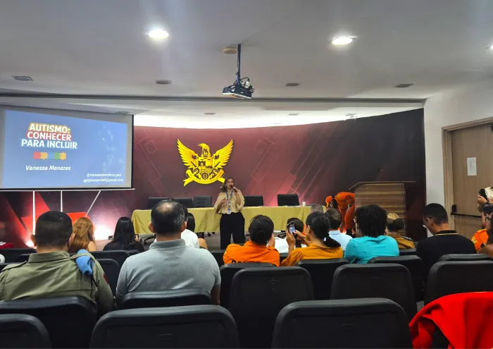 Iniciativa reuniu militares pais de crianças atípicas - Ascom CBMAL