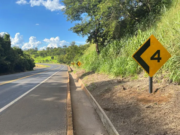 Intervenções reforçam segurança em curvas de rodovias do Triângulo Mineiro e Alto Paranaíba