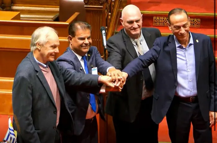 Em reunião no Parlasul, Nelsinho Trad defende acordo Mercosul-União Europeia