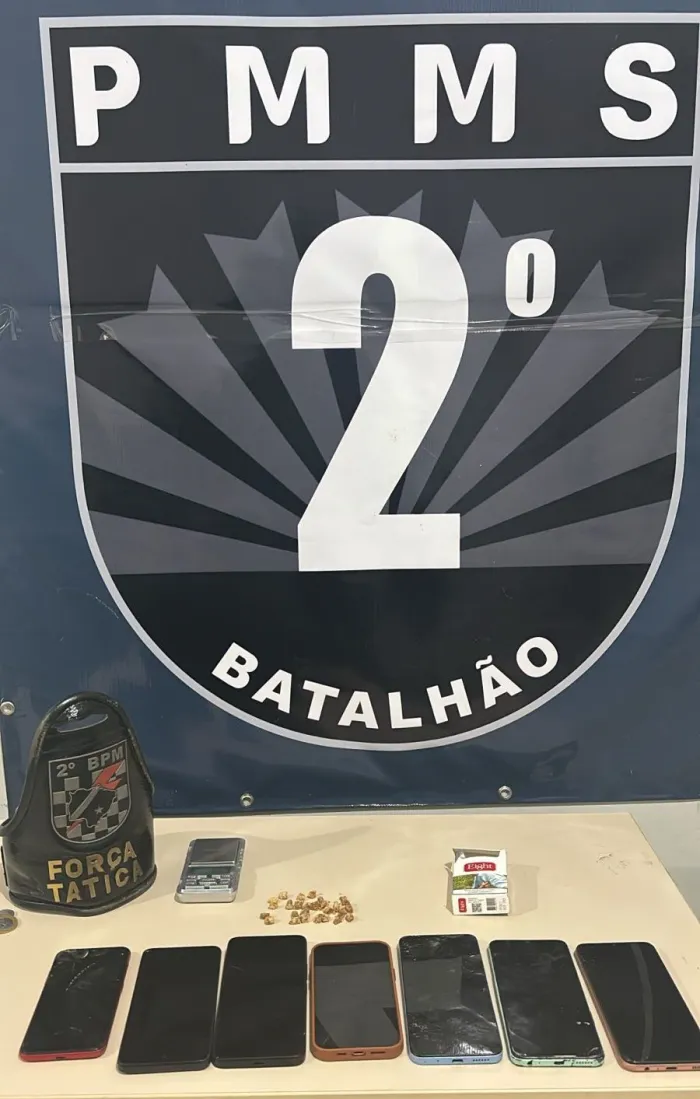 Polícia Militar em Três Lagoas realiza prisão de autora de tráfico de drogas