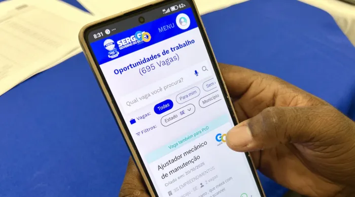 Sergipe inicia a semana com 647 vagas de emprego disponíveis