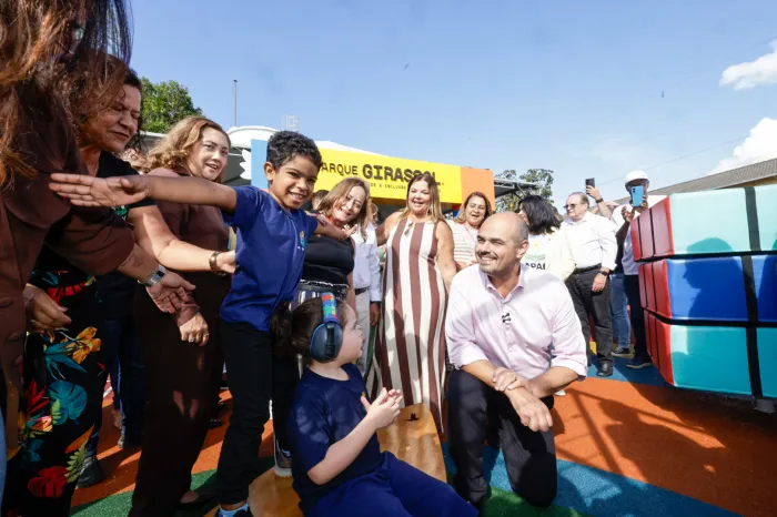 Em Ouro Branco, Governo de Minas inaugura primeiro Parque Girassol no interior do estado para fortalecer acolhimento de crianças com deficiência