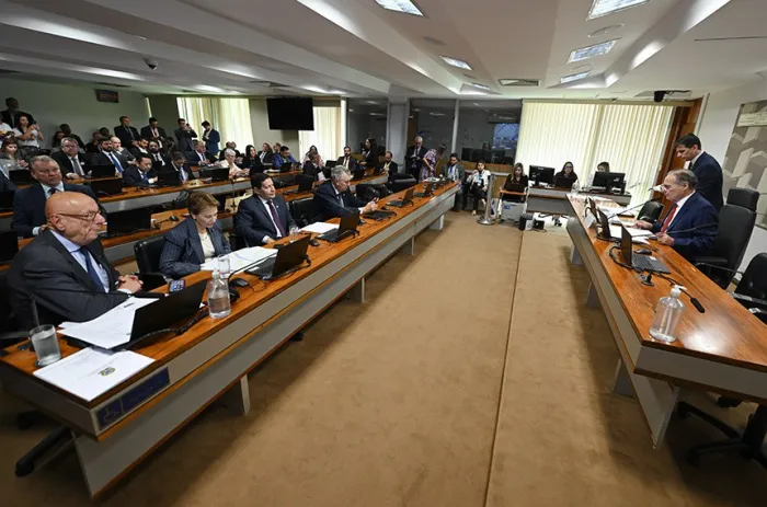 O projeto foi aprovado com alterações na Comissão de Assuntos Econômicos do Senado (CAE) e terá de passar por nova votação nesse colegiado - Foto: Saulo Cruz/Agência Senado