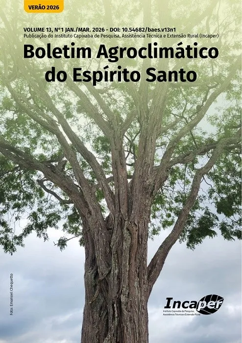 Incaper apresenta edição do Boletim Agroclimático referente ao Verão 2026