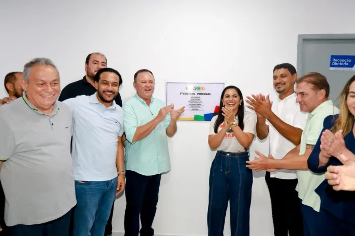 - Entrega da reforma da 7ª Ciretran em Pedreiras (Foto: divulgação)