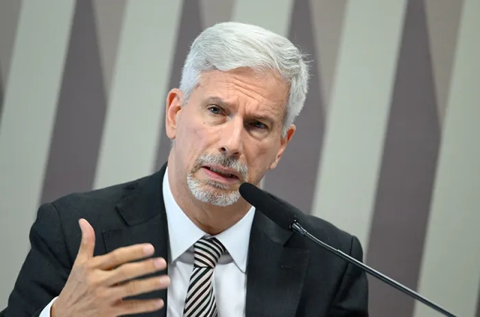 O diplomata Laudemar Gonçalves de Aguiar Neto, que será o embaixador do Brasil na Grécia - Foto: Andressa Anholete/Agência Senado