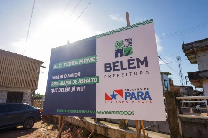 Viva Bairro: prefeito assina ordem de serviço de 4 ruas na Terra Firme