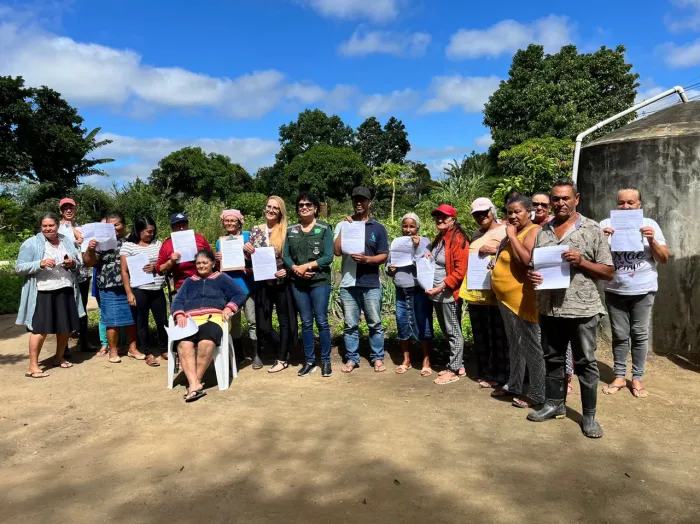 Semds e SMDR realizam oficinas para emissão do Caf nas hortas comunitárias de Vitória da Conquista