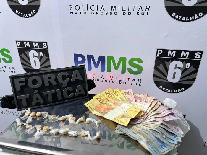 Polícia Militar Apreende Entorpecentes e Encaminha Suspeitos por Tráfico em Corumbá