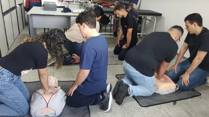 Capacitação prepara os acadêmicos que iniciarão o estágio curricular - Ascom Samu