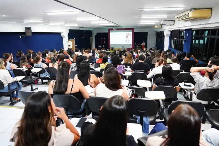 Capacitação em puericultura foi voltada a médicos e enfermeiros da Atenção Primária dos 102 municípios alagoanos - Marco Antônio / Ascom Sesau