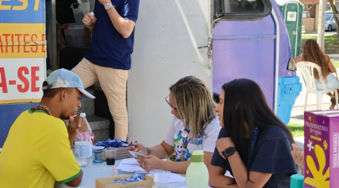 Ação da Seasic da leva cidadania, saúde e inclusão para a população de Aracaju