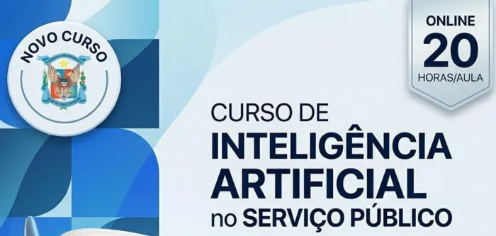 Segurança Pública e Escola de Governo lançam curso de inteligência artificial para modernizar o serviço público