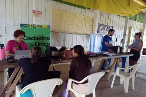 CRAS Teodoro Crommo leva serviços sociais a comunidades da região de Jaci Paraná