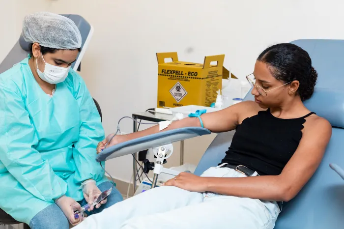 Hemoal vai formar estoque estratégico de sangue para o Feriadão de Tiradentes - Micael Oliveira / Ascom Hemoal