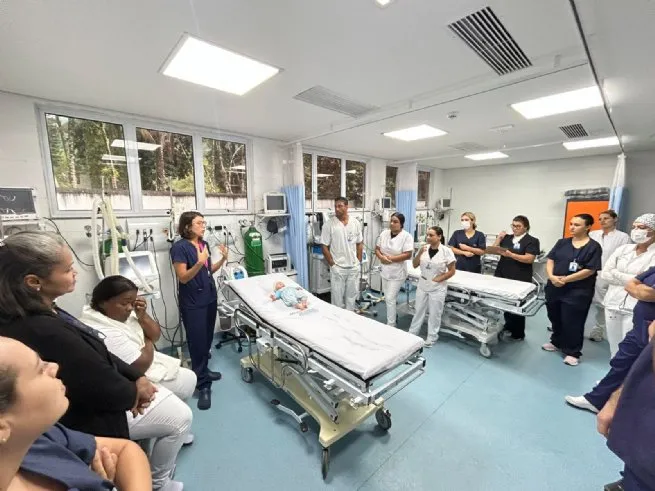 São Sebastião capacita equipes de saúde para emergências no parto e amplia segurança de gestantes