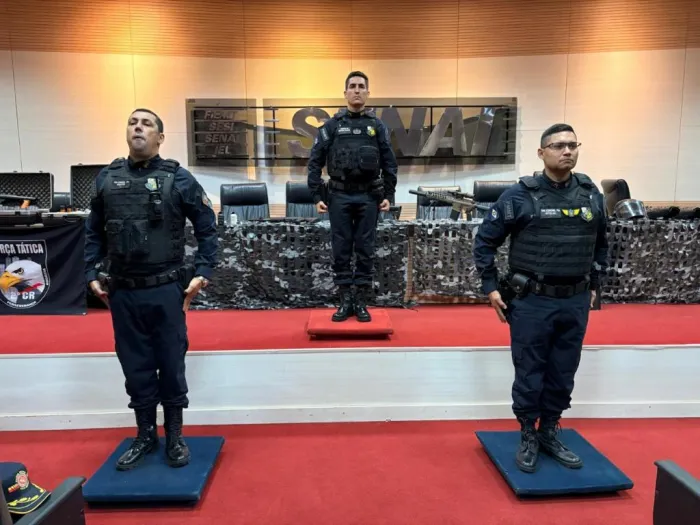 PMMT promove transmissões de comandos do 25º Batalhão e da 15ª CIPM de Força Tática