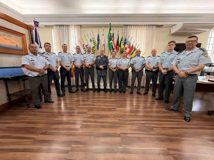 Coronéis participam de reunião estratégica com o comandante-geral