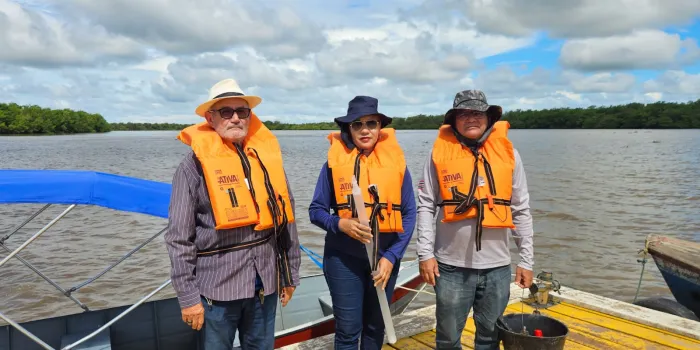- AGED-MA realiza monitoramento de ostras em Araioses (Foto: Divulgação)