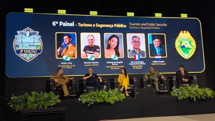 A Polícia Militar de Alagoas (PM-AL) está representada pelo tenente-coronel Hiraque Agnnes - Ascom PM-AL