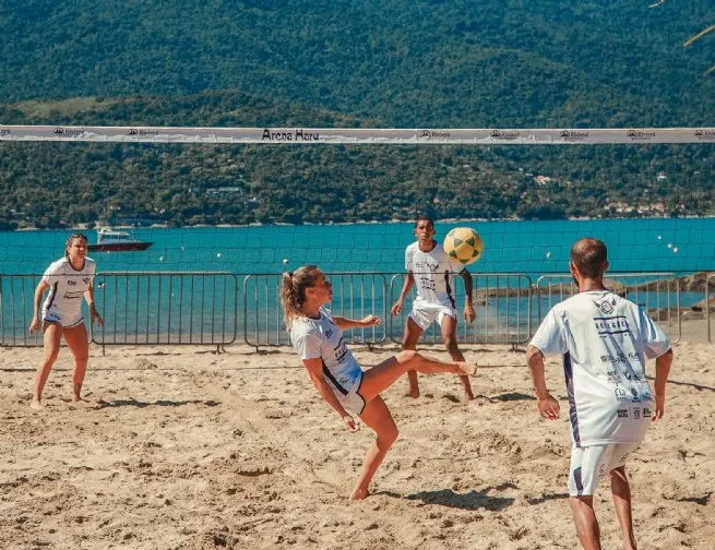Prefeitura apoia campeonato da Liga Caiçara de Futevôlei em evento na Costa Norte de São Sebastião
