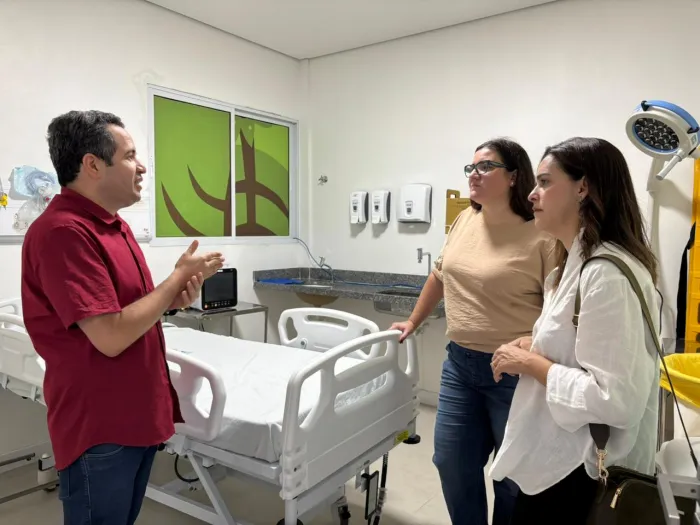 Além da visita nas instalações do HCA, a comitiva também conheceu os projetos executados na unidade - Nataly Lopes / Hospital da Criança de Alagoas