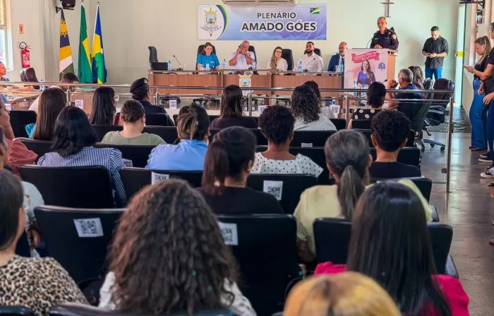  O objetivo é orientar e incentivar a denúncia em casos de violência (Foto: Julia Cardoso)