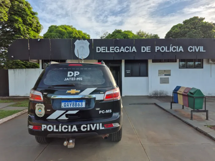 Polícia Civil mandado de prisão por trpafico de drogas em Jateí
