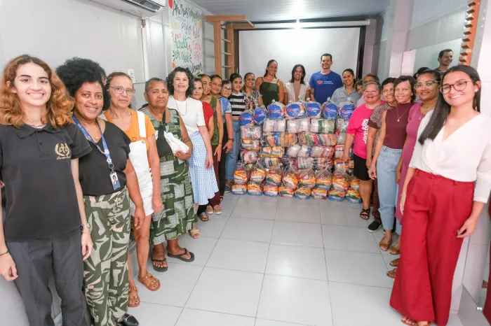 A doação foi realizada para a Associação de Pessoas com Câncer - Matheus Nascimento / Ascom Alagoas Sem Fome