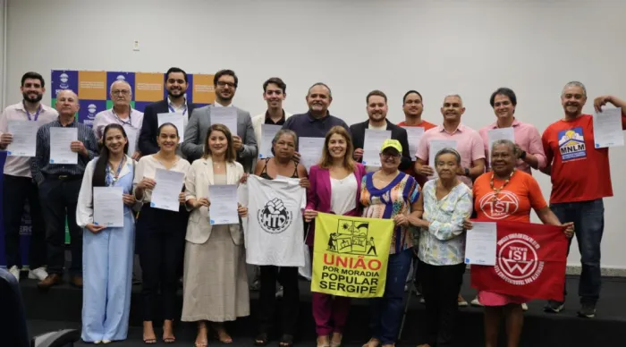 Seasic empossa conselheiros do Conselho Estadual de Habitação de Interesse Social