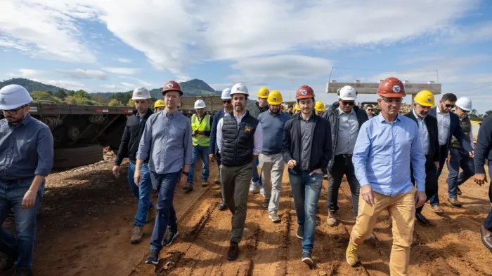 O governador destacou que a obra representa um novo padrão de infraestrutura no Estado -Foto: Vitor Rosa/Secom