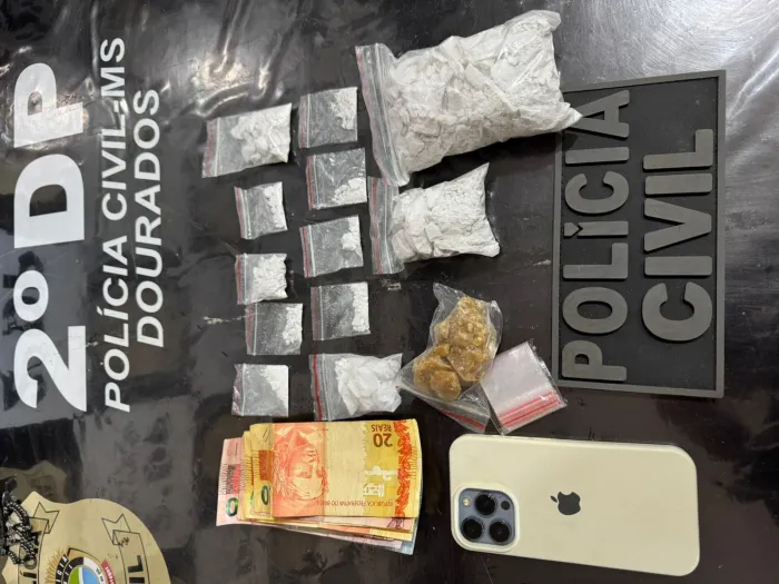 Polícia Civil prende mulher por tráfico de drogas em Dourados