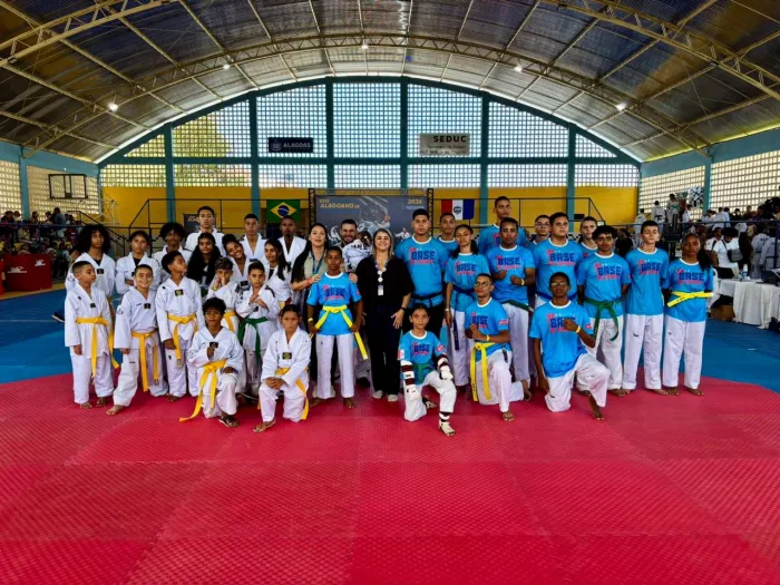 29º Campeonato Alagoano de Taekwondo, no ginásio da Uneal, reuniu mais de 260 atletas - Ascom Selaj