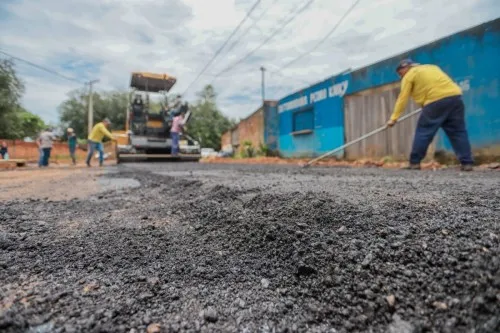 Lagoa I está entre os bairros contemplados com novo pacote de pavimentação