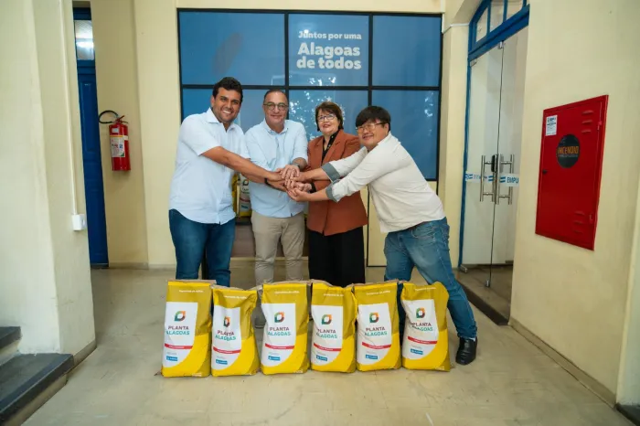 Doação inicial foi de 100kg de sementes de milho - Ascom Seagri