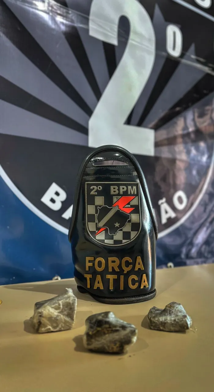 Polícia Militar em Três Lagoas realiza prisão de autor de tráfico de drogas