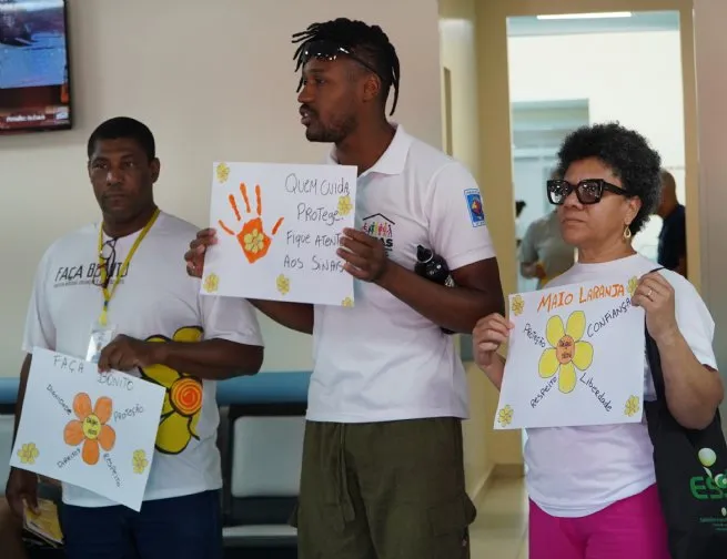 São Sebastião promove ações do ‘Maio Laranja’ com foco na proteção de crianças e adolescentes