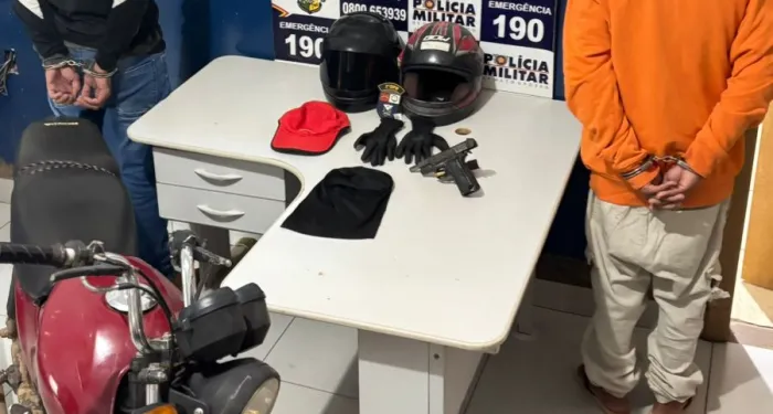 Polícia Militar prende dupla de faccionados suspeita por homicídio em Comodoro
