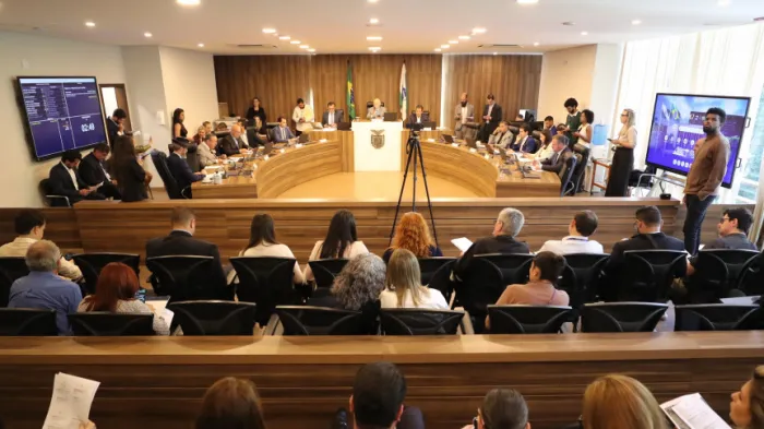 Reunião ocorreu no início da tarde desta terça-feira (5), no Auditório Legislativo. - Créditos: Valdir Amaral/Alep