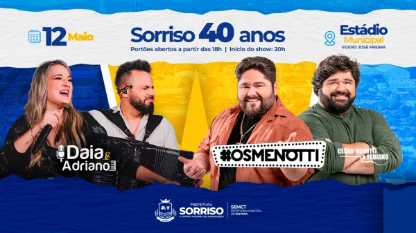 Foto: Reprodução/Prefeitura de Sorriso - MT