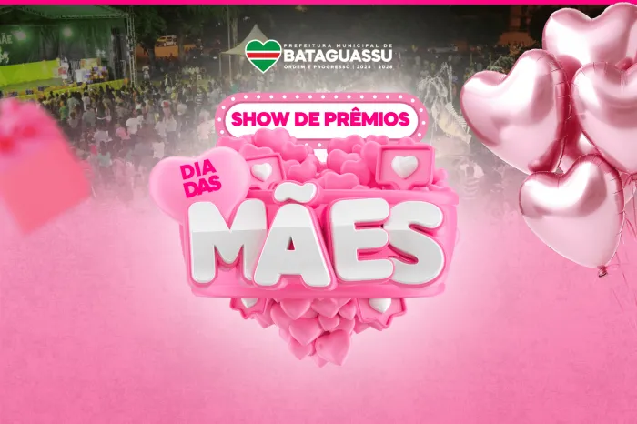 SHOW DE PRÊMIOS: edição 2026 leva comemoração, brindes e prêmios em 3 locais do município