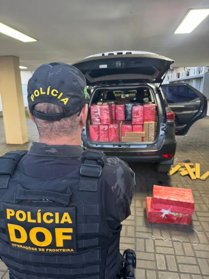 DOF apreende 1,5 tonelada de maconha, recupera veículo roubado e recaptura foragido em Dourados