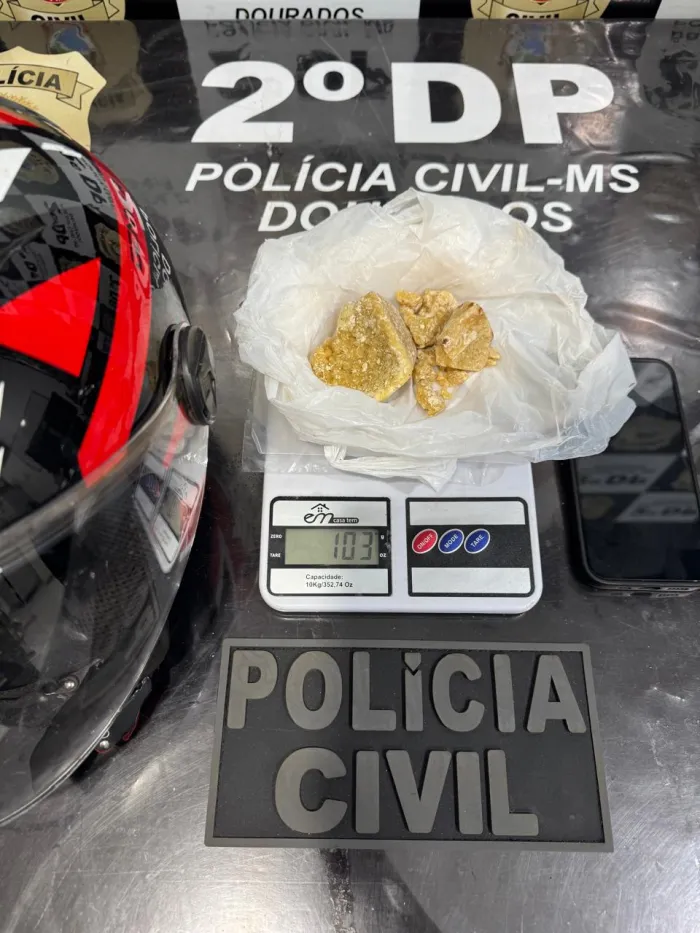 Polícia Civil prende homem por tráfico de drogas em Dourados
