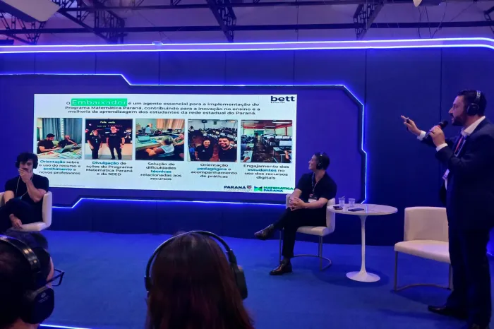 Paraná apresenta inovações no ensino da Matemática em evento de tecnologia para a educação