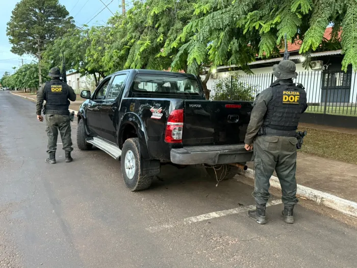 DOF prende mulher por adulteração de veículo após fuga em Ivinhema