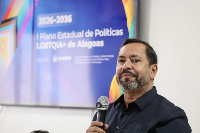 Marcelo Nascimento observa que a Semana de Combate LGBTfobia faz parte da lei estadual que criou o Dia Estadual de Combate LGBTfobia - Ascom Sedh