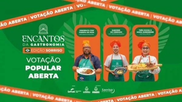 Vencedor do Encantos da Gastronomia será anunciado hoje, dia 07
