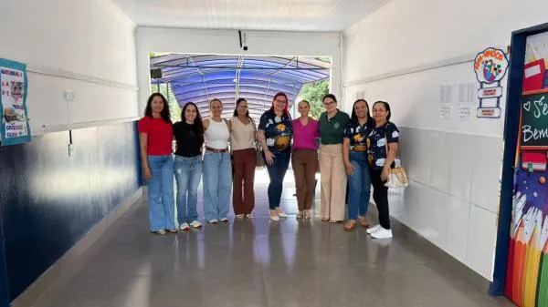 Educadores de Lucas do Rio Verde visitam Sorriso para intercâmbio de práticas educacionais
